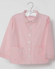 Mädchenpyjama rosa Vichy - Klüngelkram Indian Affairs